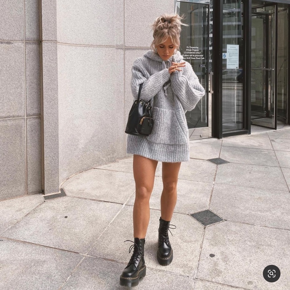 Zara Knit Hoodie